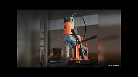 VEVOR Magnetic Drill 1300W 1.57" Boring Diameter 2922lbf/13000N 700 RPM Portable Electric Review