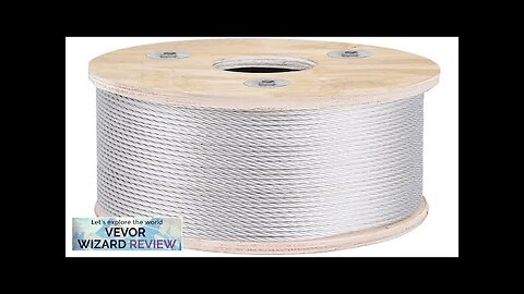 VEVOR Stainless Steel Cable Railing 3/16"x 250ft Wire Rope 304 Marine Grade Review