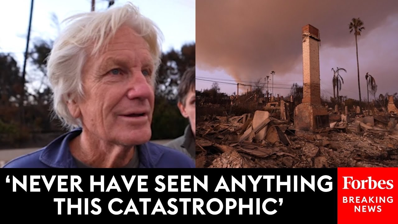 Pacific Palisades Resident Discusses The Destruction Of The Palisades Wildfire In Los Angeles