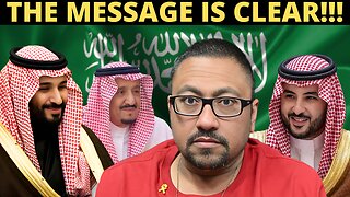 Saudi Arabia Just Spoke Loud And Clear...There's No Turning Back!!!