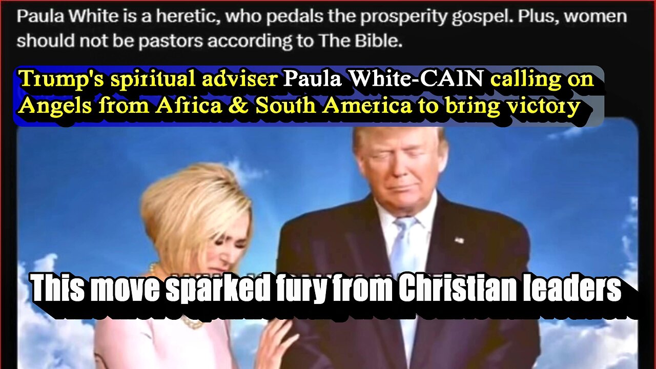 Trump Appoints 'Prosperity Gospel' Charlatan Heretic White-Cain to Lead White House Faith Office