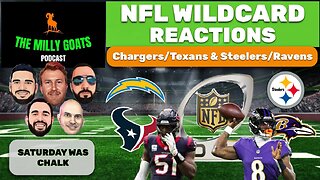 Texans Bamboozle Justin Herbert & Ravens Bully Steelers - NFL Wildcard Recap