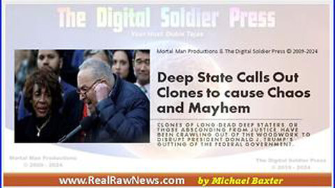 THE DEEP STATE CALLS OUT THEIR CLONES TO CAUSE CHAOS & MAYHEM