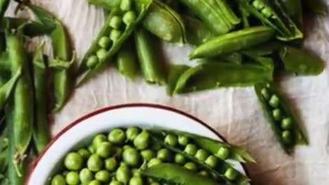 Two benefits of eating peas