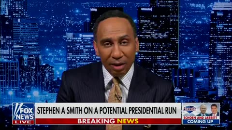 STEPHEN A. SMITH: "The fact that I am candidate for the presidency of the US