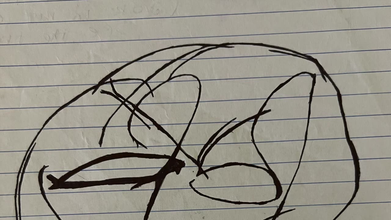 2 (Abstract Jester Drawing)