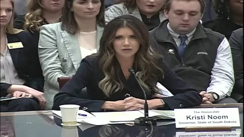 Gov. Noem Testifies on Chinese Ownership of Ag Land to U.S. House Ag Committee