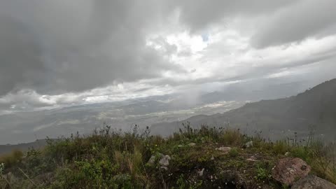 In the peak of some mountain in Cajamarca