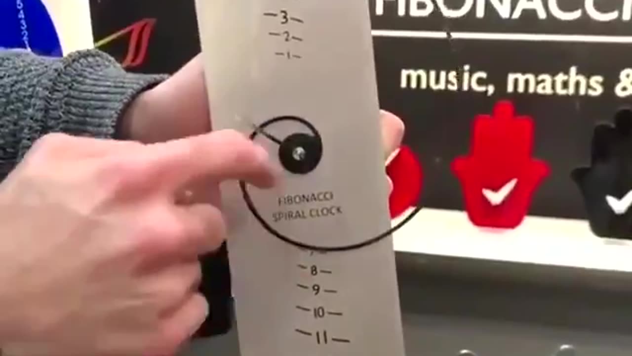 The Fibonacci Spiral Clock