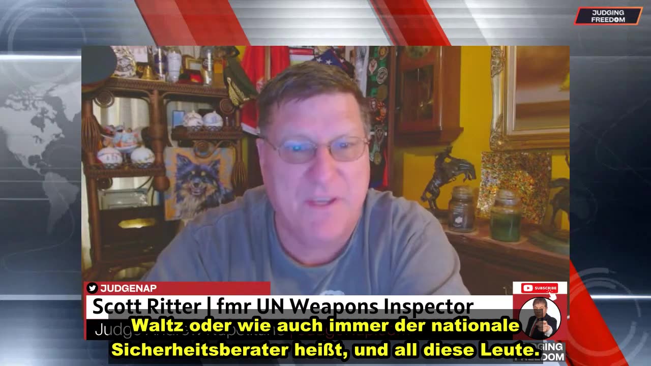 Judge Napolitano - Judging Freedom - Scott Ritter: Eine gefährliche Welt.