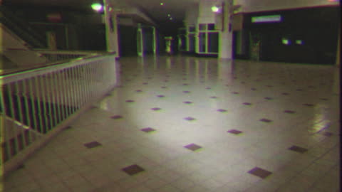 abandoned mall - VHS