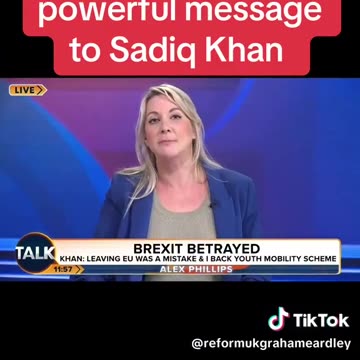 Alex Phillips, let's rip at London mayor Sadiq Khan. 🐀