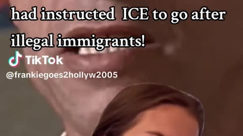 Selena Gomez after Trump had instructed ICE to go after illegal immigrants!