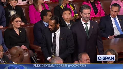 Democratic Rep. Al Green Ejected from Trump Joint Address