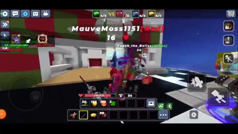 My first bedwars video