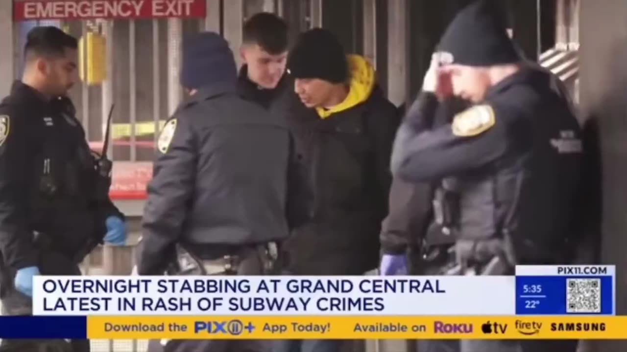 Men arrested for slashing each other at Grand Central early morning.