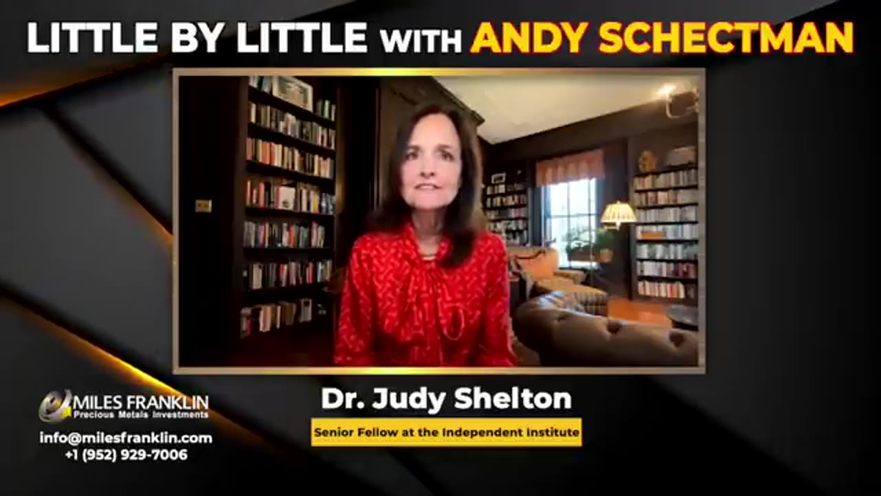 Andy Schectman: Anchored in Gold- A Conversation with Dr. Judy Shelton!