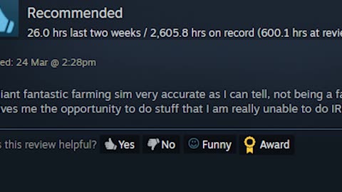 Farming Simulator 22 Steam Review