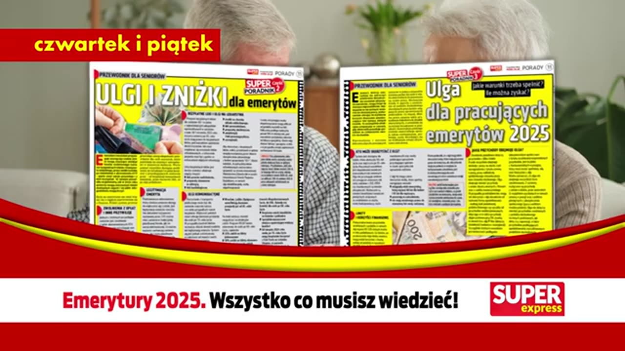 „Emerytury 2025” – akcja „Super Expressu” wsparta kampanią reklamową