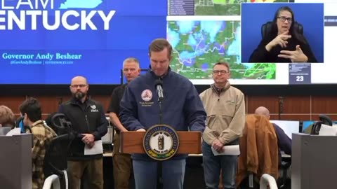A short time ago, Kentucky Governor Andy Beshear confirmed the death toll is