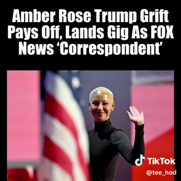Amber Rose New Gig At Fox News!