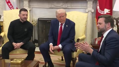 Trump argues with zelensky - full presser