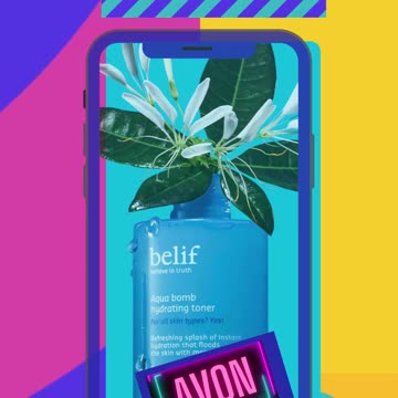 belif Aqua Bomb Hydrating Toner by AVON