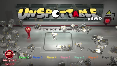 Unspottable - gameplay Unity Ragdoll Party Multiplayer Beat em up Online