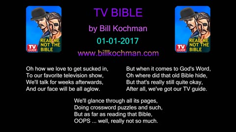 TV BIBLE -- an original song by Bill Kochman.
