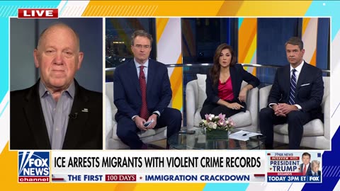 'NO SAFE HAVEN': Tom Homan warns illegal migrant gang members have nowhere to run