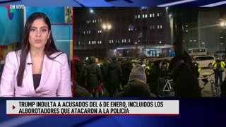 Mujer que participó en asalto al Capitolio rechaza los indultos de Trump: "Todos son culpables"