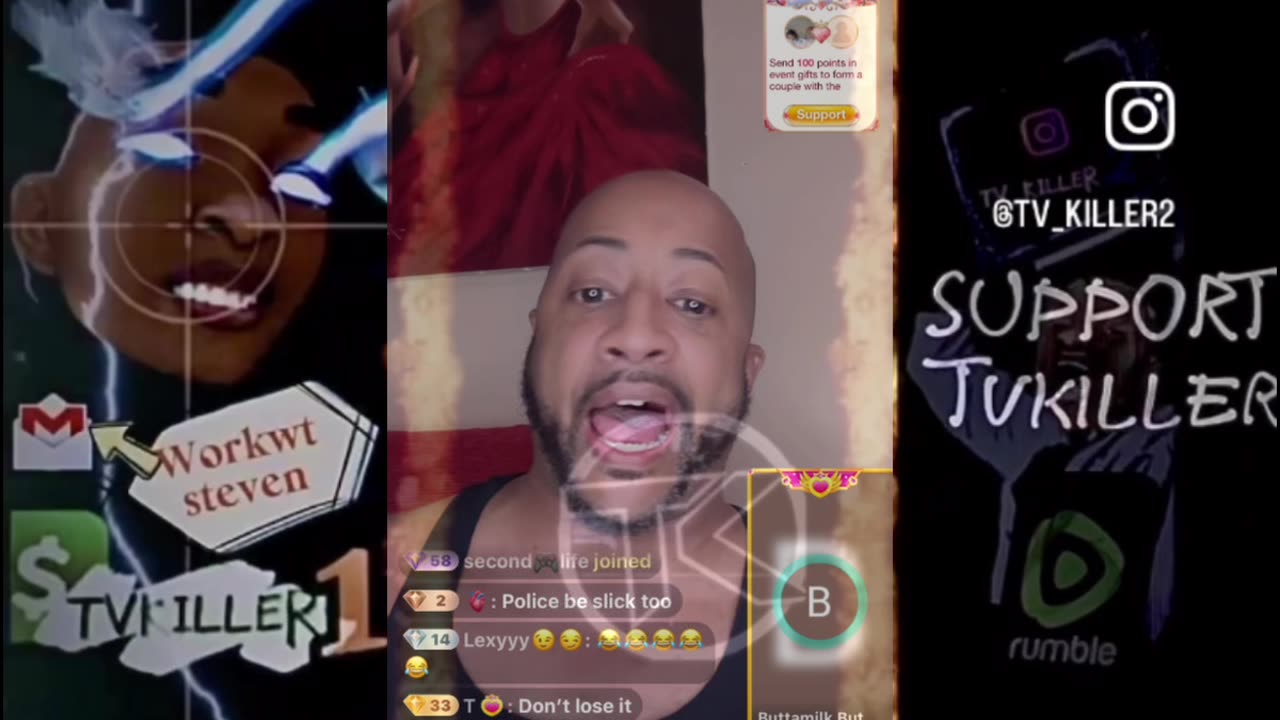 POLICE CALLED TO TRINA B HOUSE HES READY TO CRASH OUT ON TOMIKAY