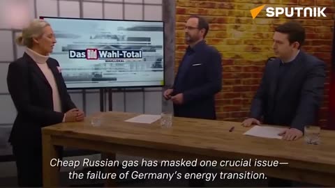 Alice Weidel AFD restore Nord Stream 2,very good relation Russia, China, United States