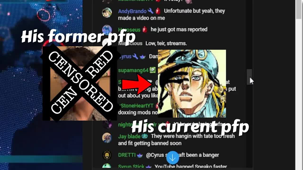 LowTierGod mod Andy OW (AndyBrando) mentions my video during an LTG stream [Chroma Reupload]