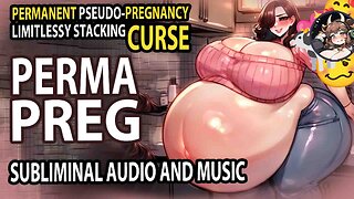 😈🤰PERMAPreg CURSE🤰😈PERMANENT Pseudo Pregnancy and Hourglass Expansion Subliminal with Music 🎶💖🐄