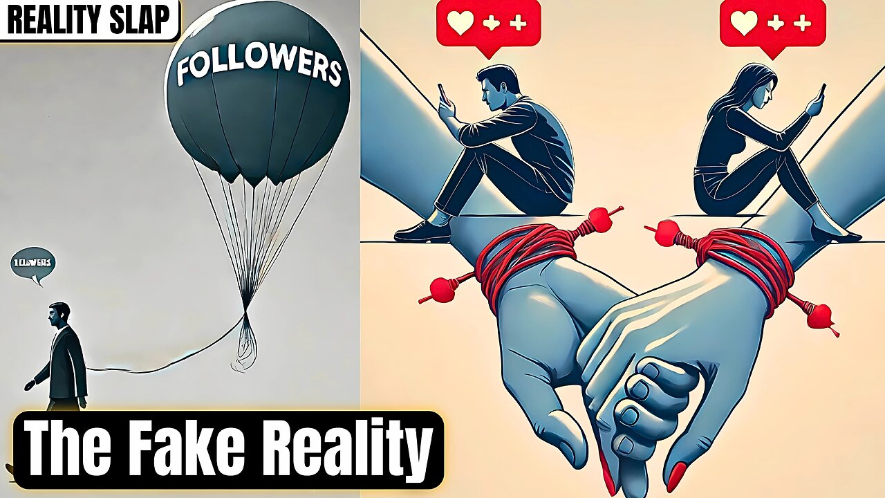 REALITY SLAP ! The Truth Behind Fake Happiness and Online Validation The Social Media Illusion: