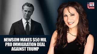 Newsom makes $50 mil PRO Immigration Deal Against Trump | US & Argentina Withdraw from WHO