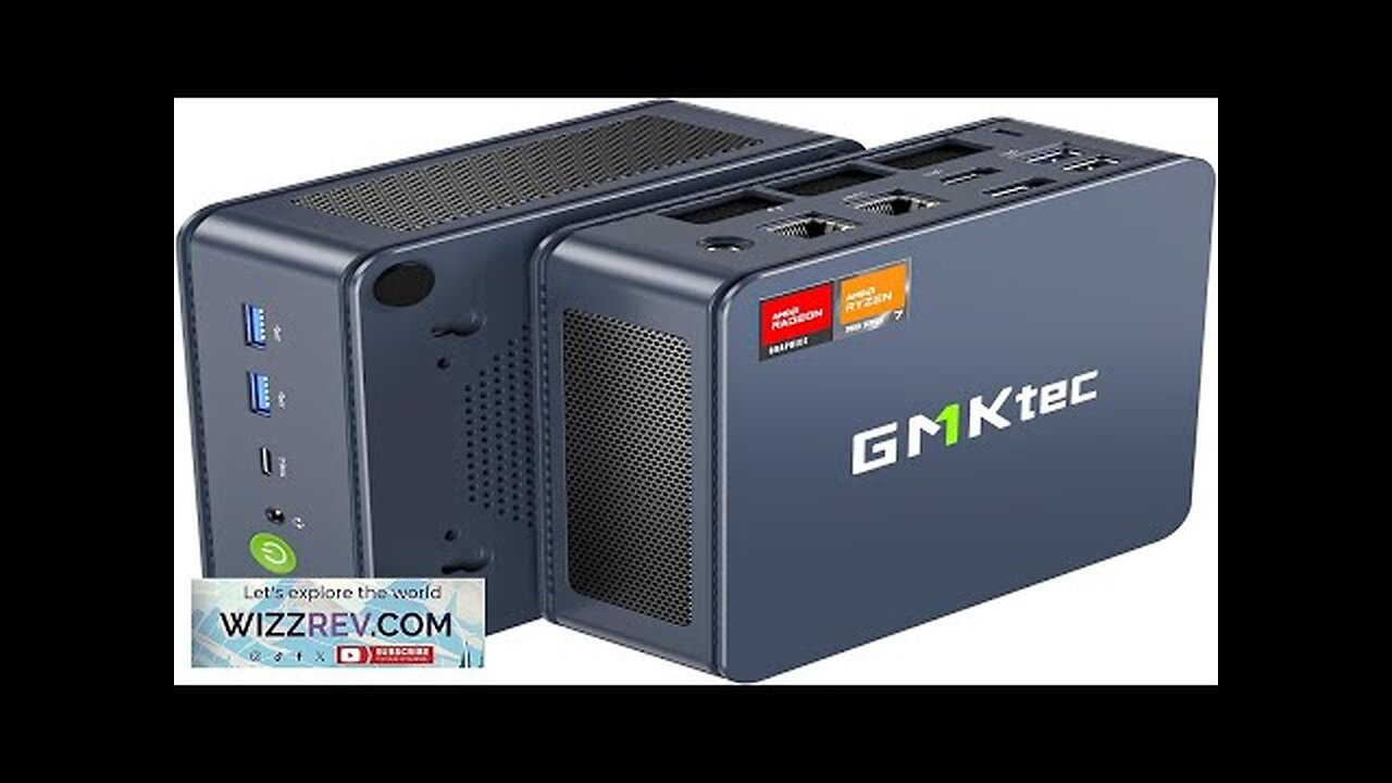 GMKtec Mini PC Gaming Preinstalled Windows 11 Pro K6 AMD Ryzen 7 Review