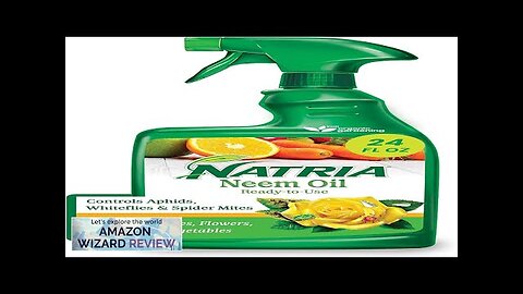 Natria 706250A Neem Oil Spray for Plants Pest Organic Disease Control Review