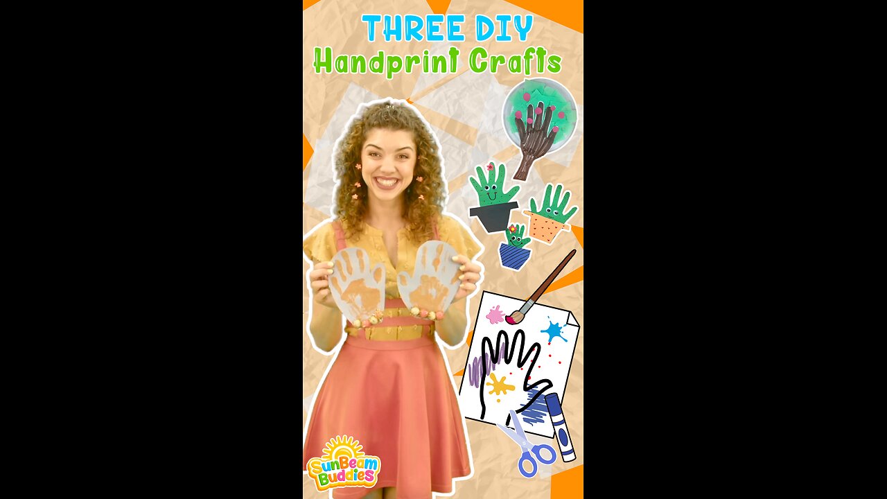 Three DIY handprint crafts 👋