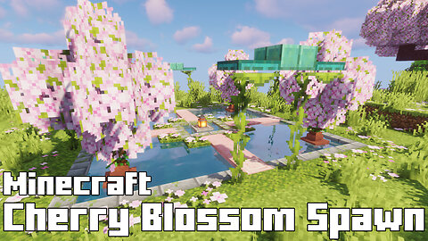 Minecraft Cherry Blossom Spawnpoint - Enter a World of Beauty