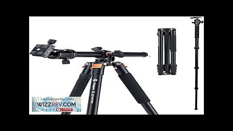 Fotopro Horizontal Camera Tripod 75 Inch Aluminum 360 Degree Ball Head Quick Review