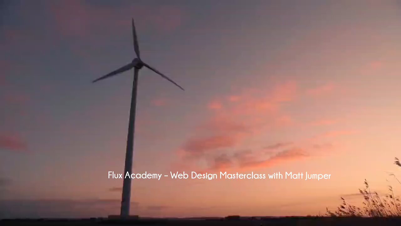 (CoursesLibrary.com)Flux Academy – Web Design Masterclass with Matt Jumper