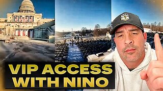 Trump Inauguration VIP Access - Behind The Scenes..Backstage Set Up