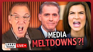 CNN MELTDOWNS?! Trump Deportation News! Kamala’s Career Is TOAST! | LARRY Live!