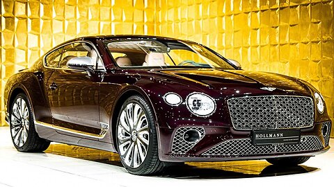 Bentley GT Mulliner 4K Top Super Car!