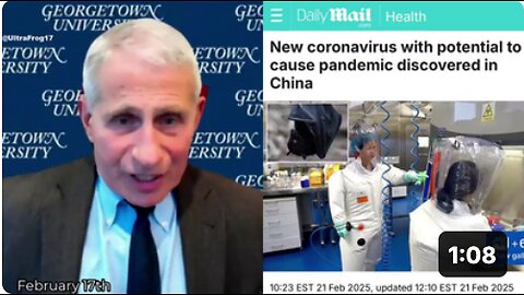 A few days ago, Doctor Fauci said his "worst nightmare is the evolution of a brand new virus."