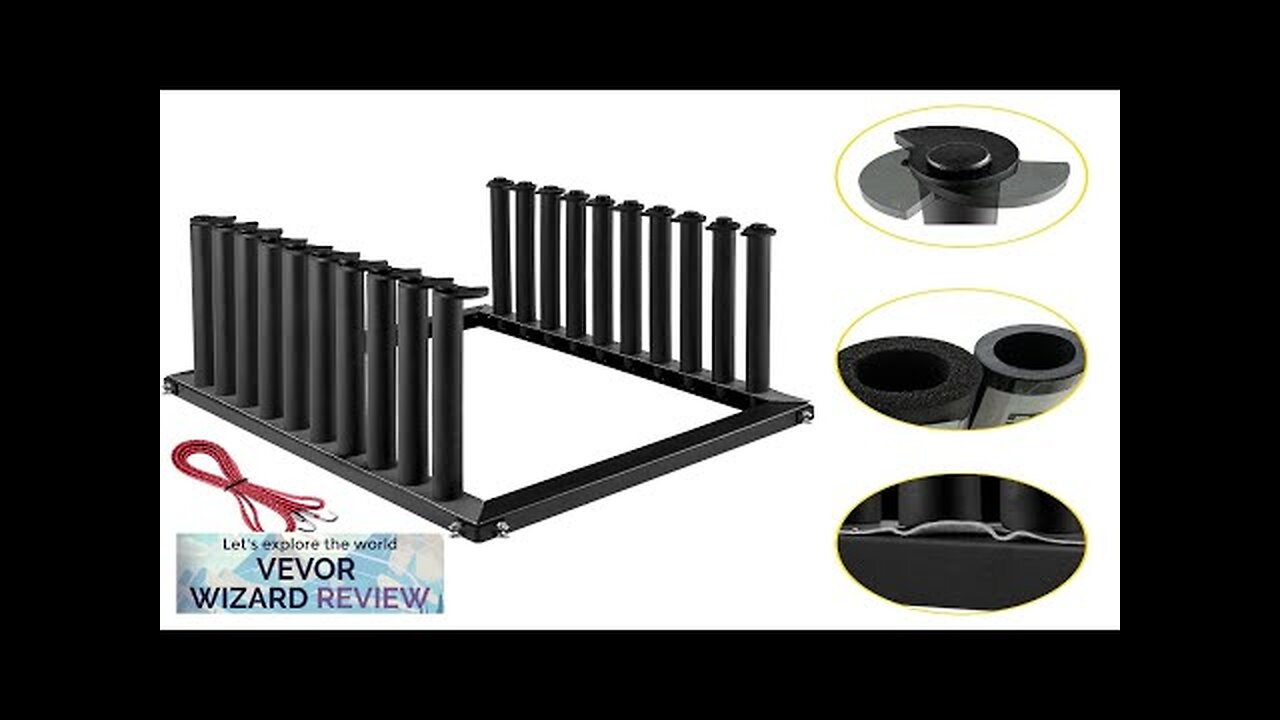 VEVOR Windshield Rack 9-Lite Windshield Truck Rack Steel Windshield Glass Rack 24-Inch Review