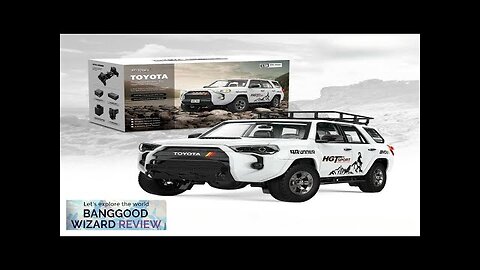 HG HG4-52 TRASPED 1/18 2.4G 4WD RC Car for TOYOTA 4RUNNER Rock Review