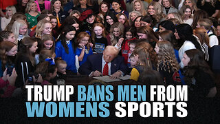 BREAKING: Trump Signs Executive Order Banning Men from Womens Sports!